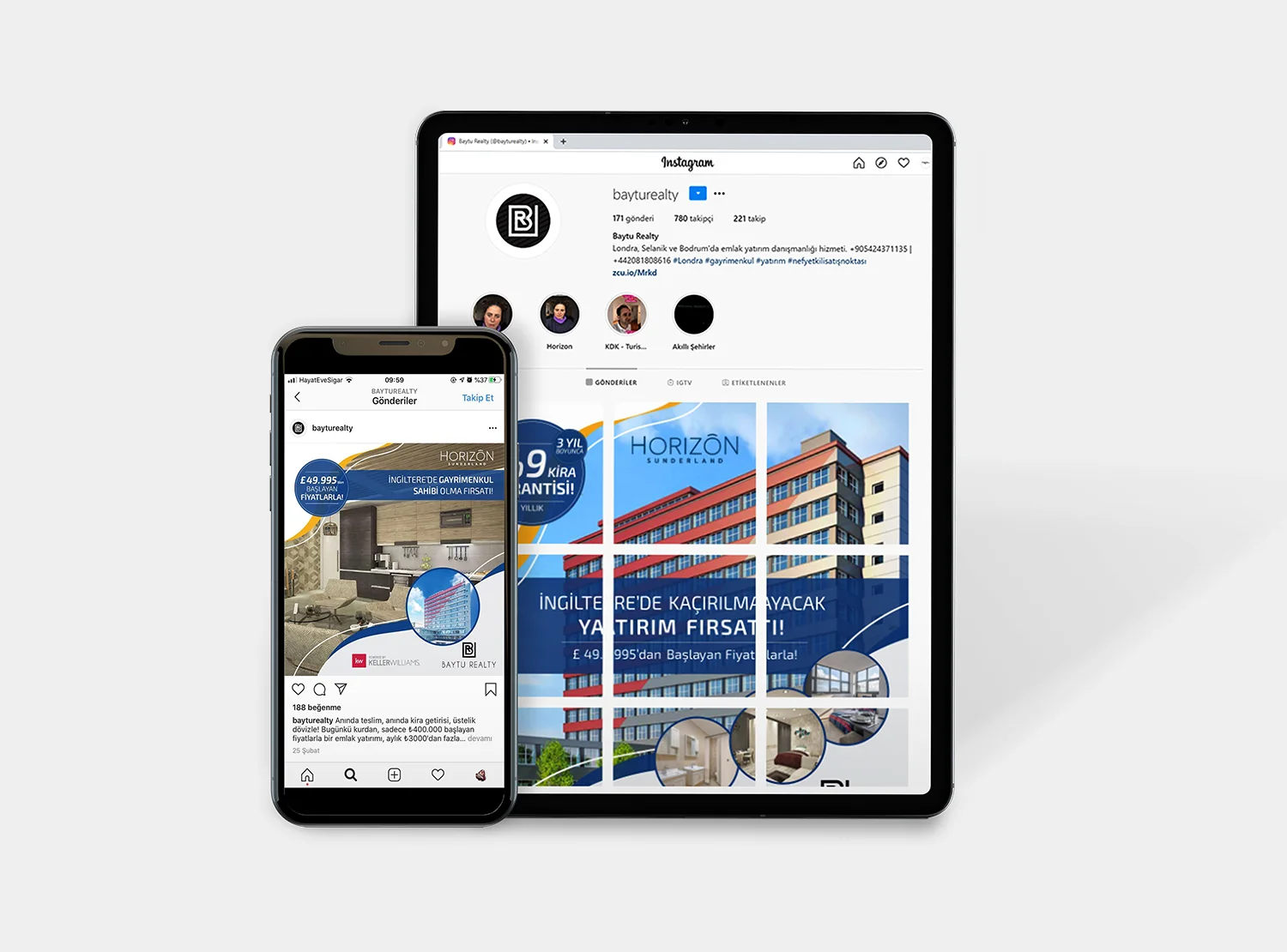 Baytu Realty Social Media Management Service