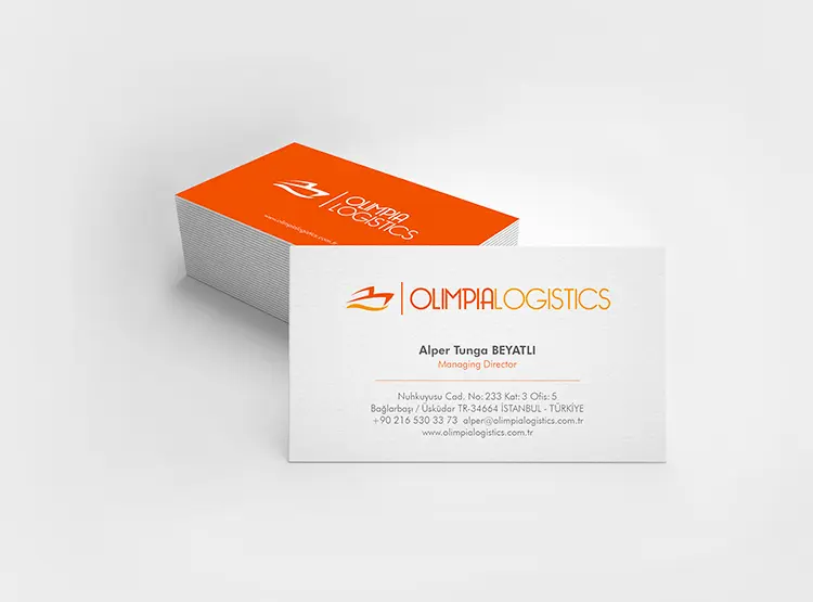 Olimpia Logistics - Logo ve Kartvizit Tasarımı