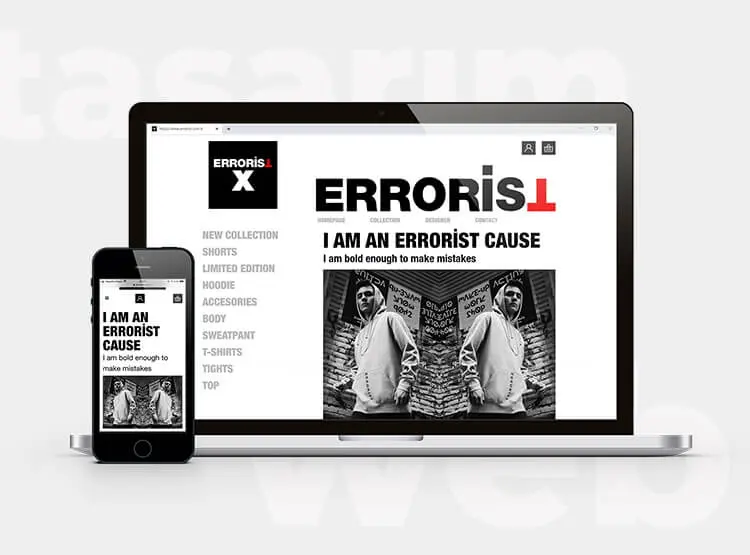 Errorist - Front-End Web Tasarım Hizmeti