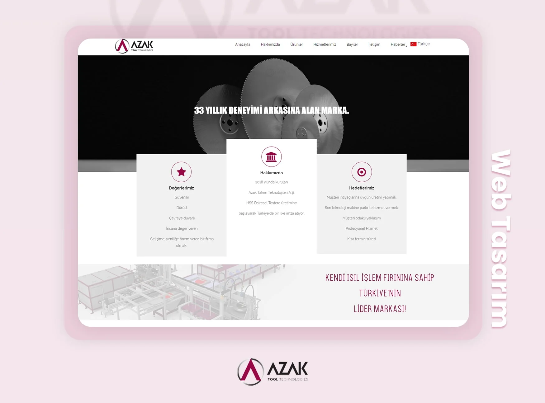 Azak Tool - Web Tasarım