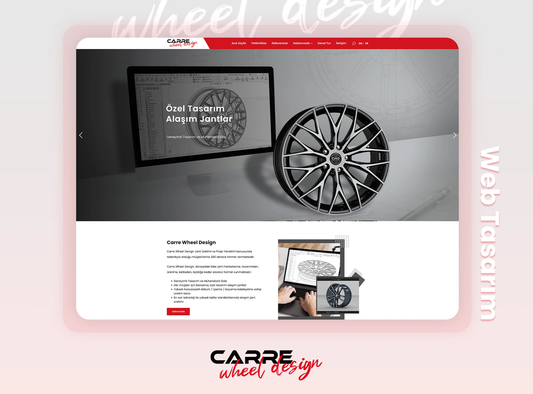 Carre Wheel Design - Web Tasarım