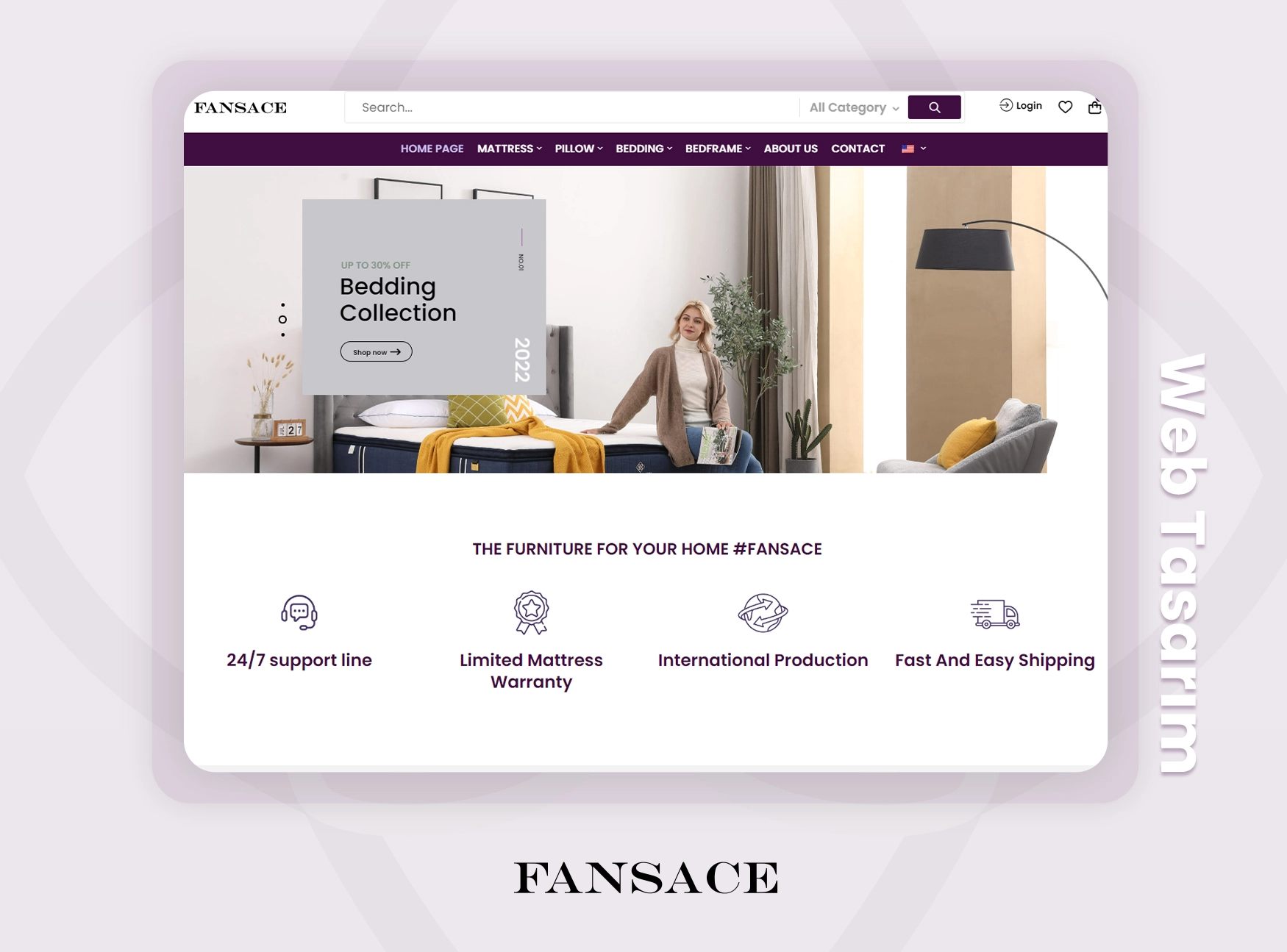 Fansace Home - Web Tasarım