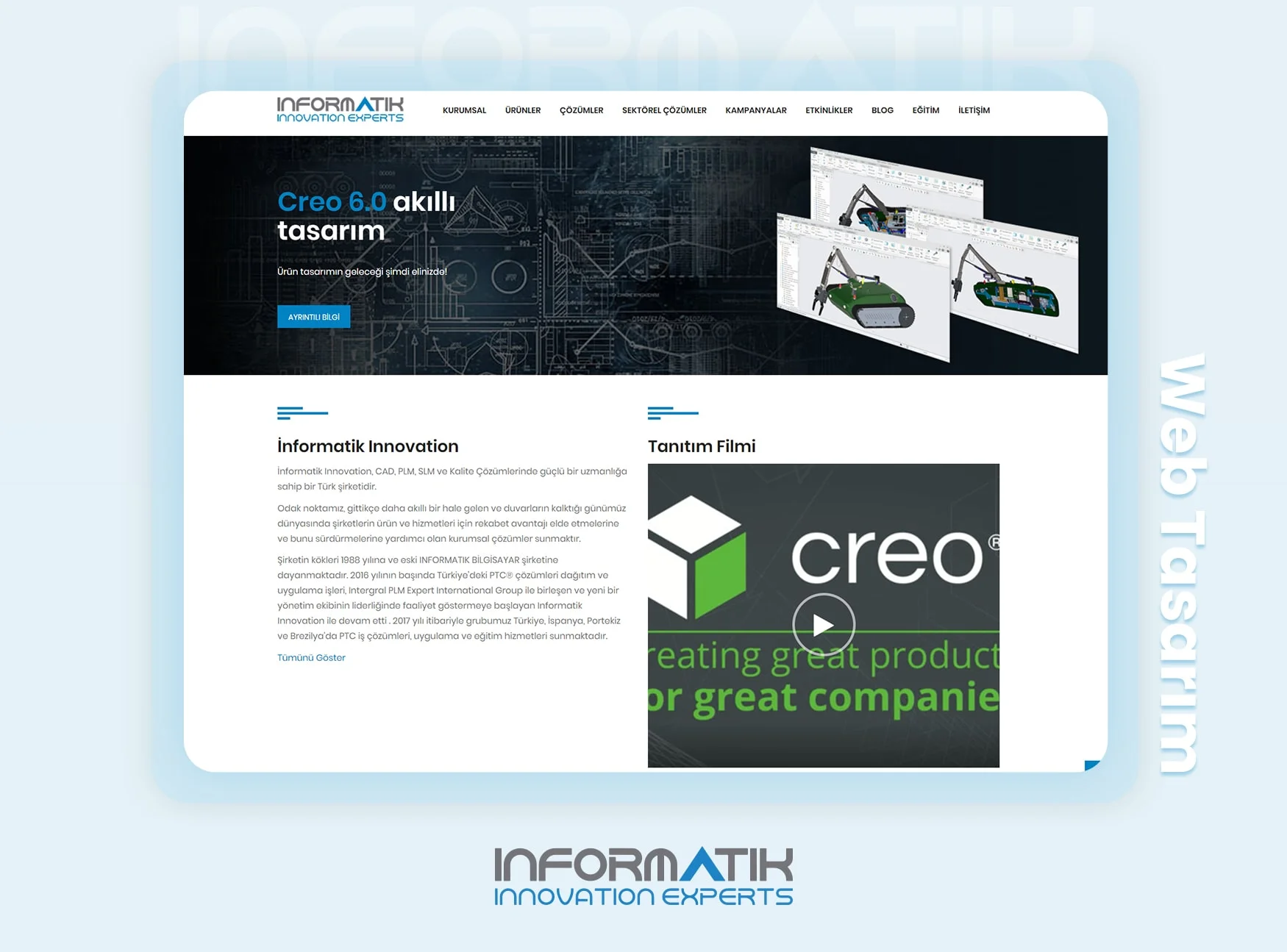 İnformatik Innovation - Web Tasarım ve Kodlama
