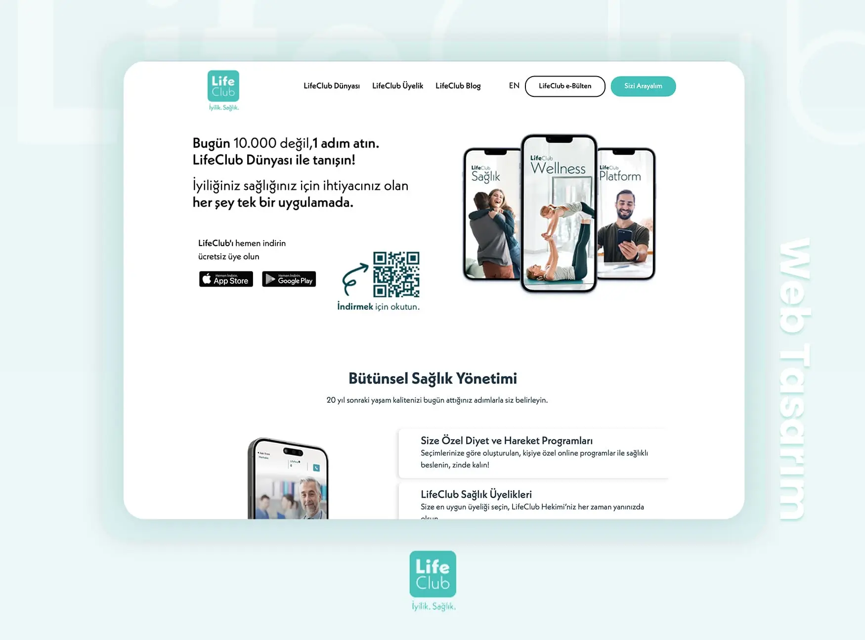 LifeClub - Web Tasarım