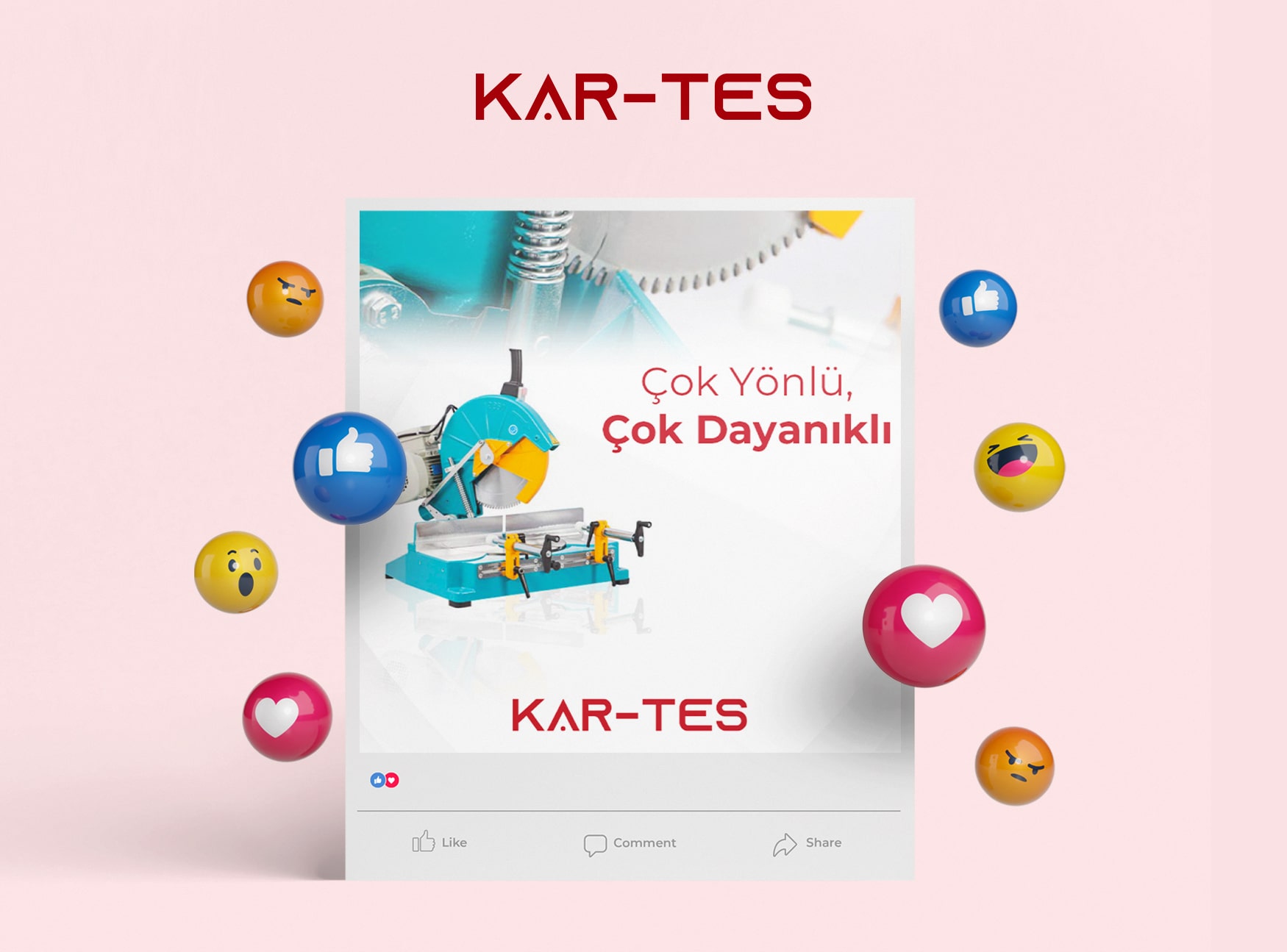 Kar-Tes Kesici Takımlar - Sosyal Medya Yönetimi