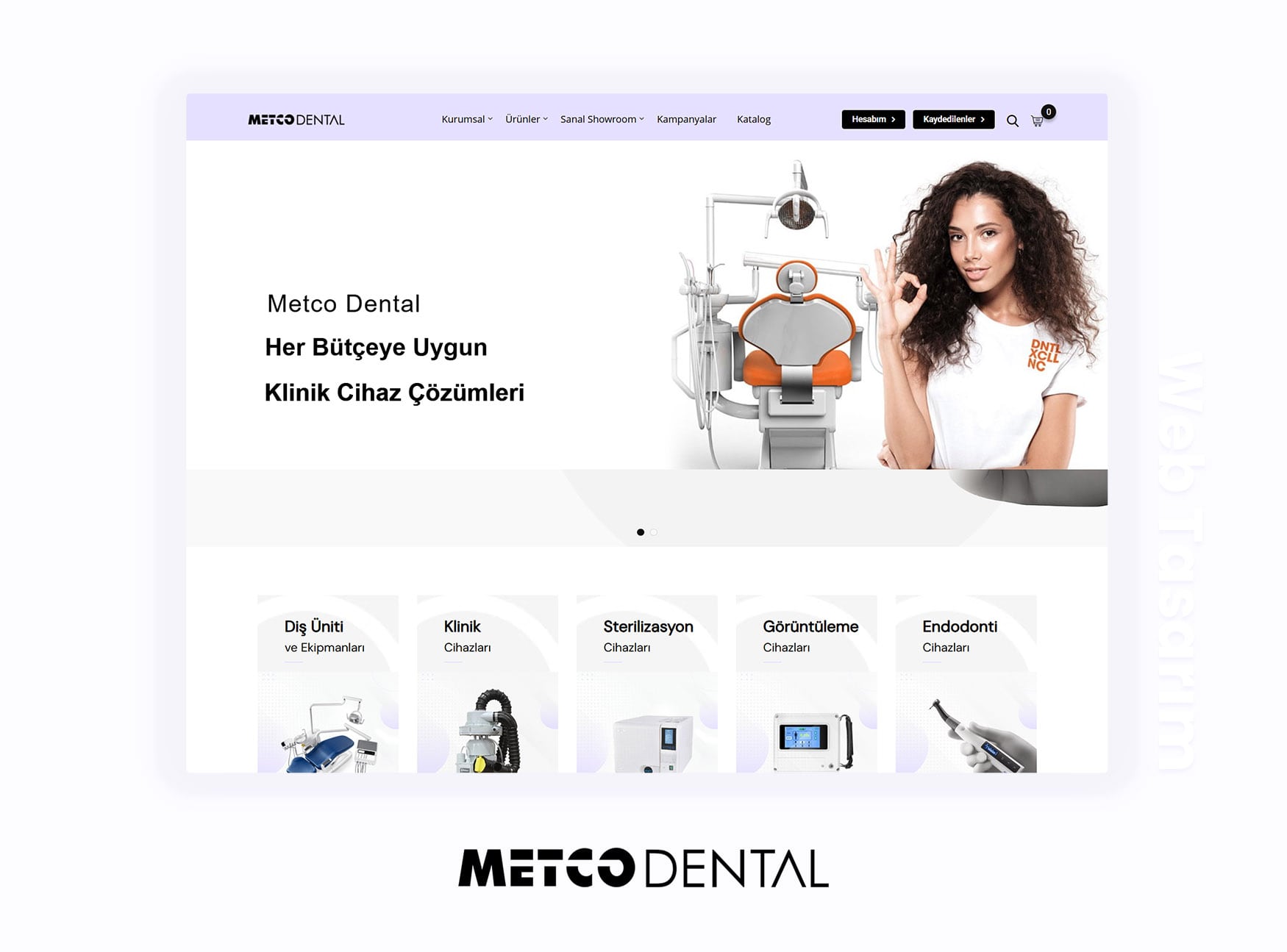 Metco Dental - Web Tasarım