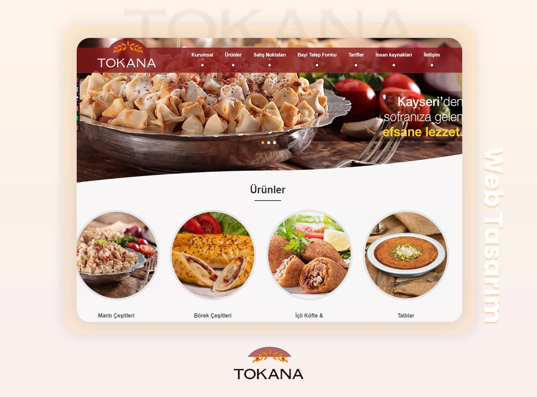 Tokana Mantı - Web Tasarım