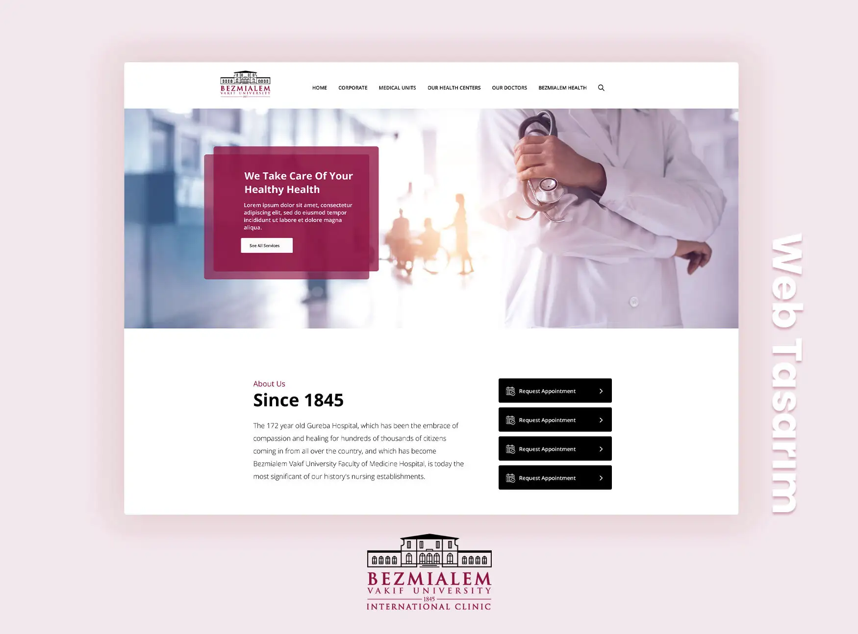 Bezmialem - Sağlık Turizmi  Web Tasarım
