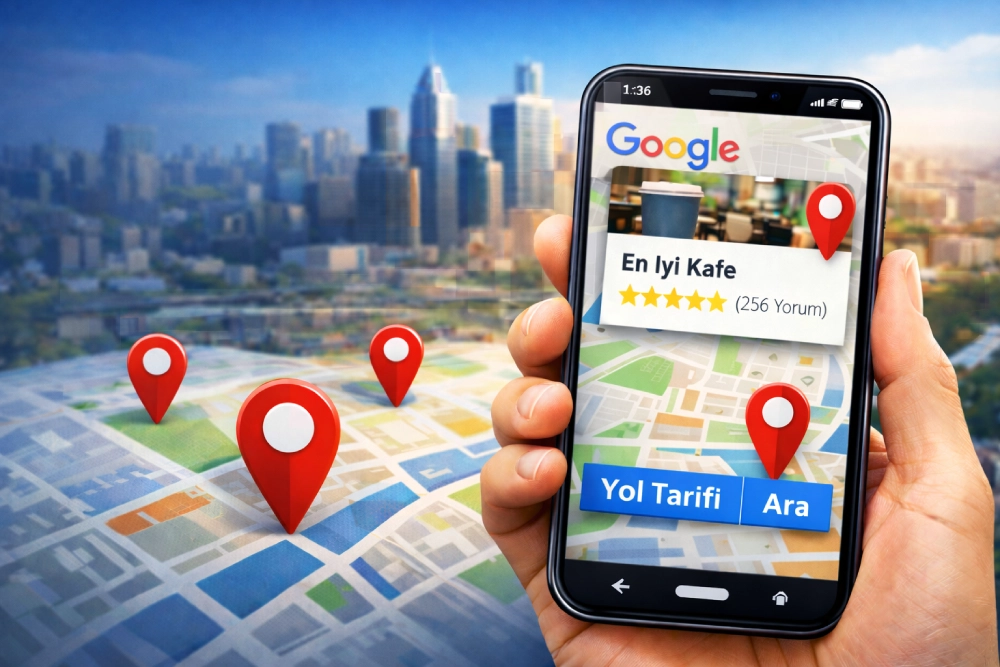 Google Haritalarda üst sıralara çıkmak