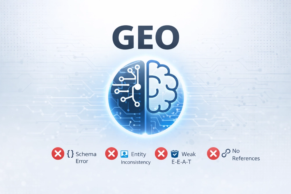 Üretken Yapay Zeka Çağında Sık Yapılan GEO Hataları ve Çözümleri