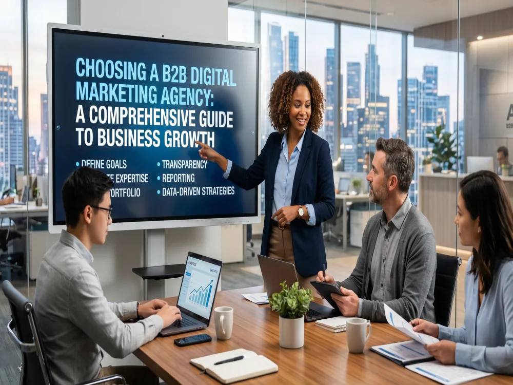 Choosing a B2B Digital Marketing Agency: A Comprehensive Guide to Business Growth