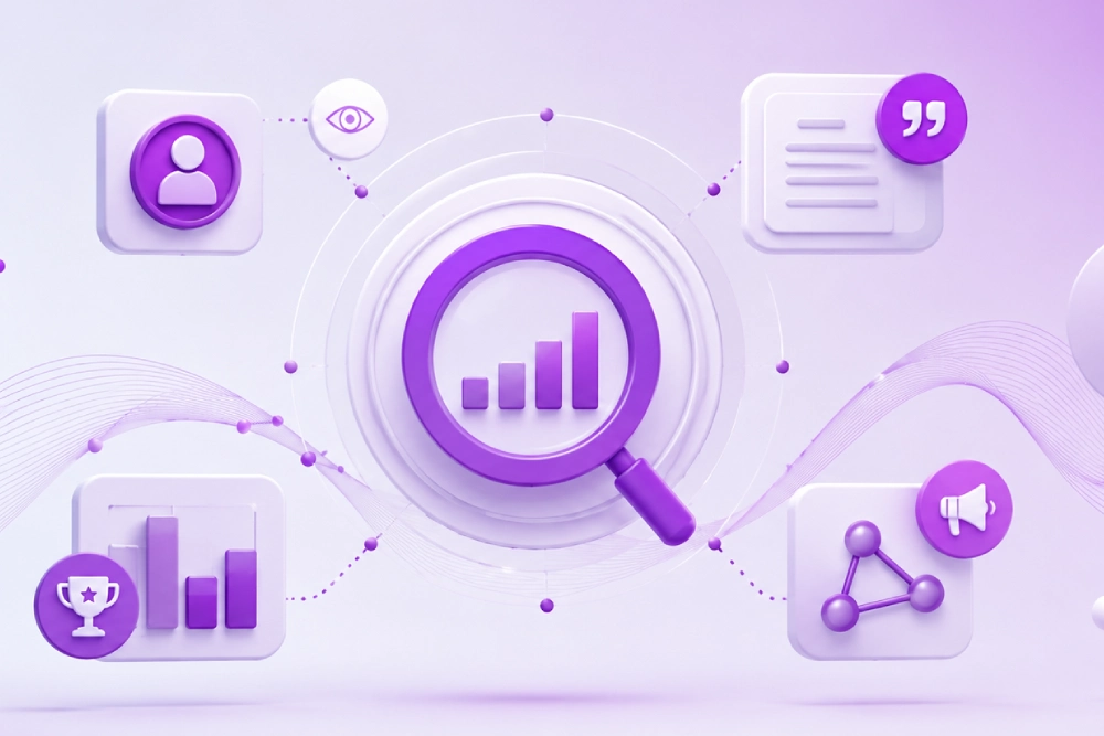 AI Visibility Nasıl Ölçülür? Mention, Citation, Sıralama ve Share of Voice