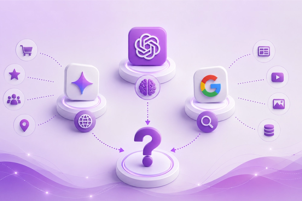 ChatGPT, Gemini ve Google AI Overviews Neden Aynı Markaları Önermiyor?